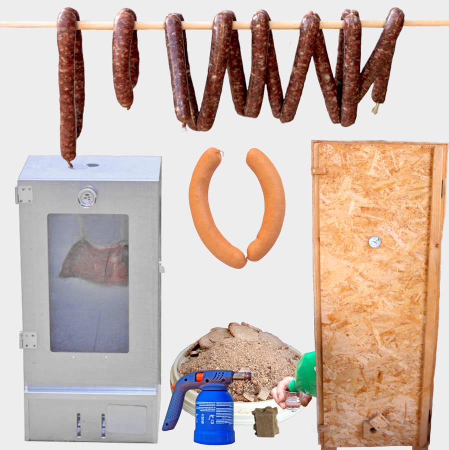 Die Anleitung zum Wurst räuchern und was man braucht.