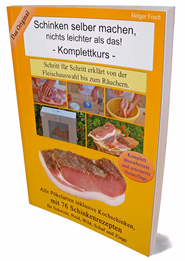 Das Buch Schinken selber machen in der gedruckten Version.